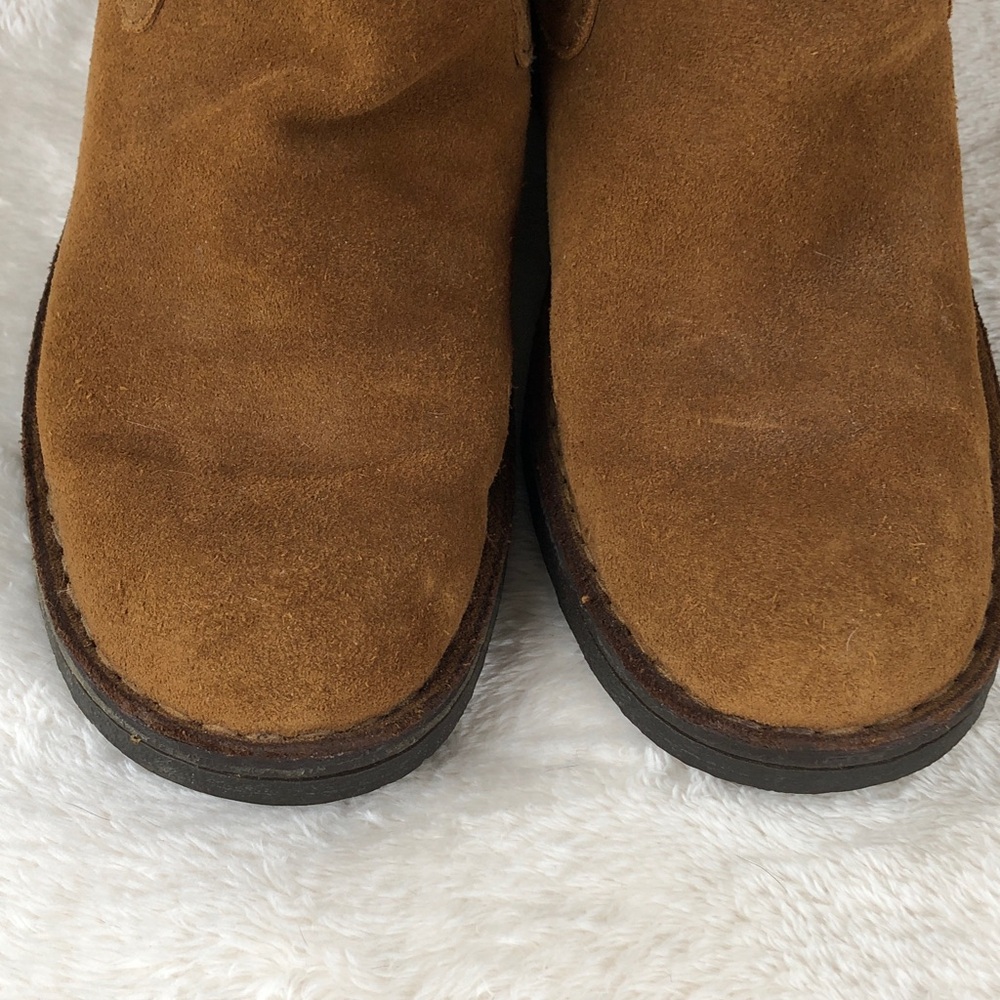Born Roper Style Western Suede Boots 7.5 38.5 - Picture 11 of 11
